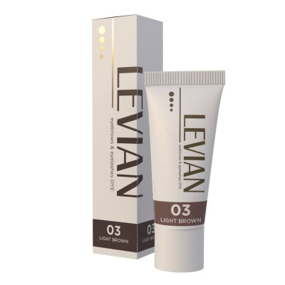 LEVIAN Eyebrow and eyelash tint - 03 Light Brown, 15ml