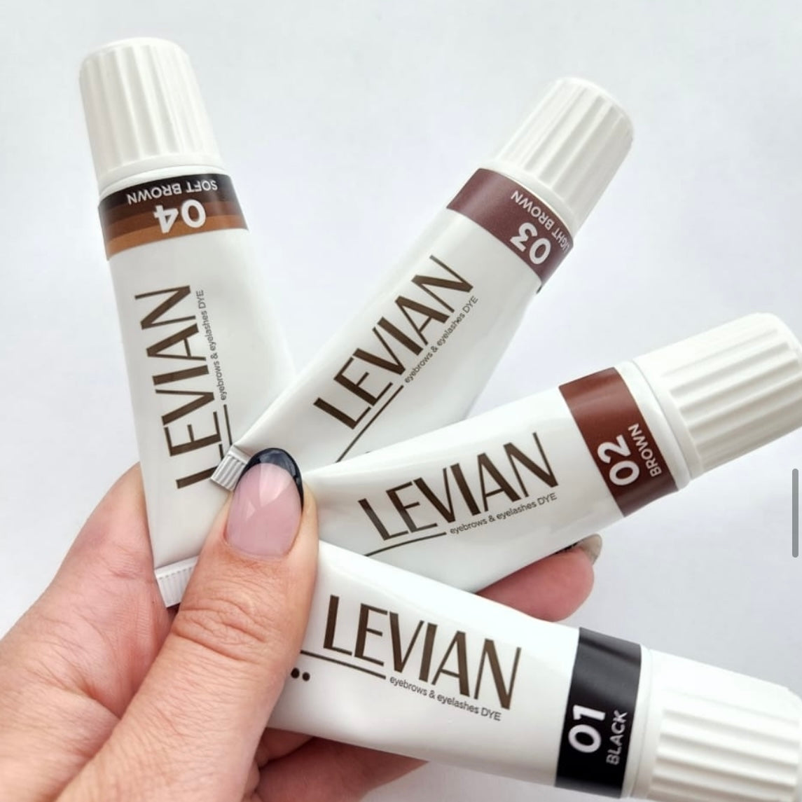 LEVIAN Eyebrow and eyelash tint - 03 Light Brown, 15ml