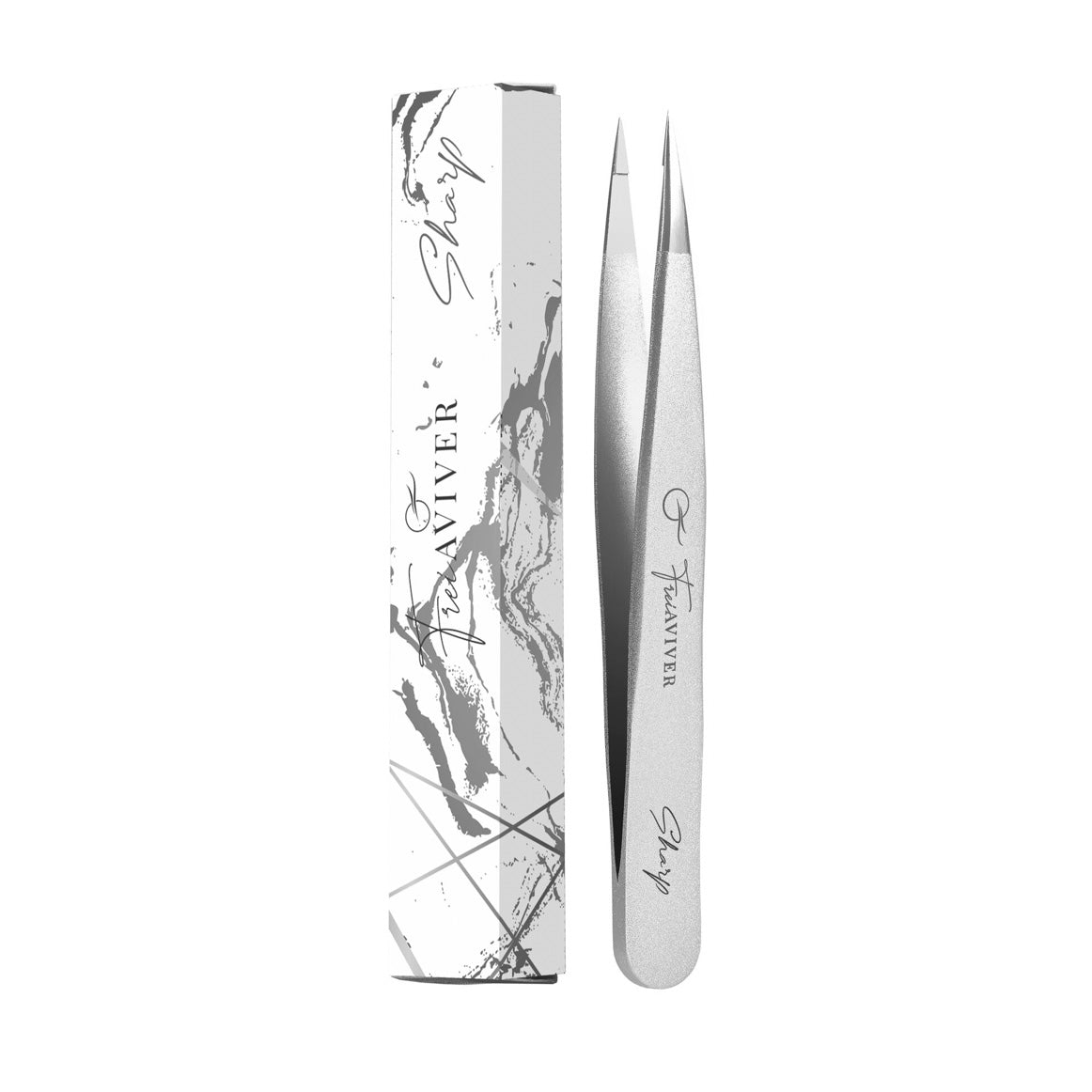 FreiAVIVER Precision tweezers for eyebrows, Sharp series.