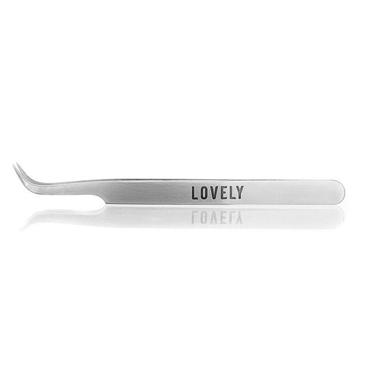 Пинцет Lovely Soft, изогнутый