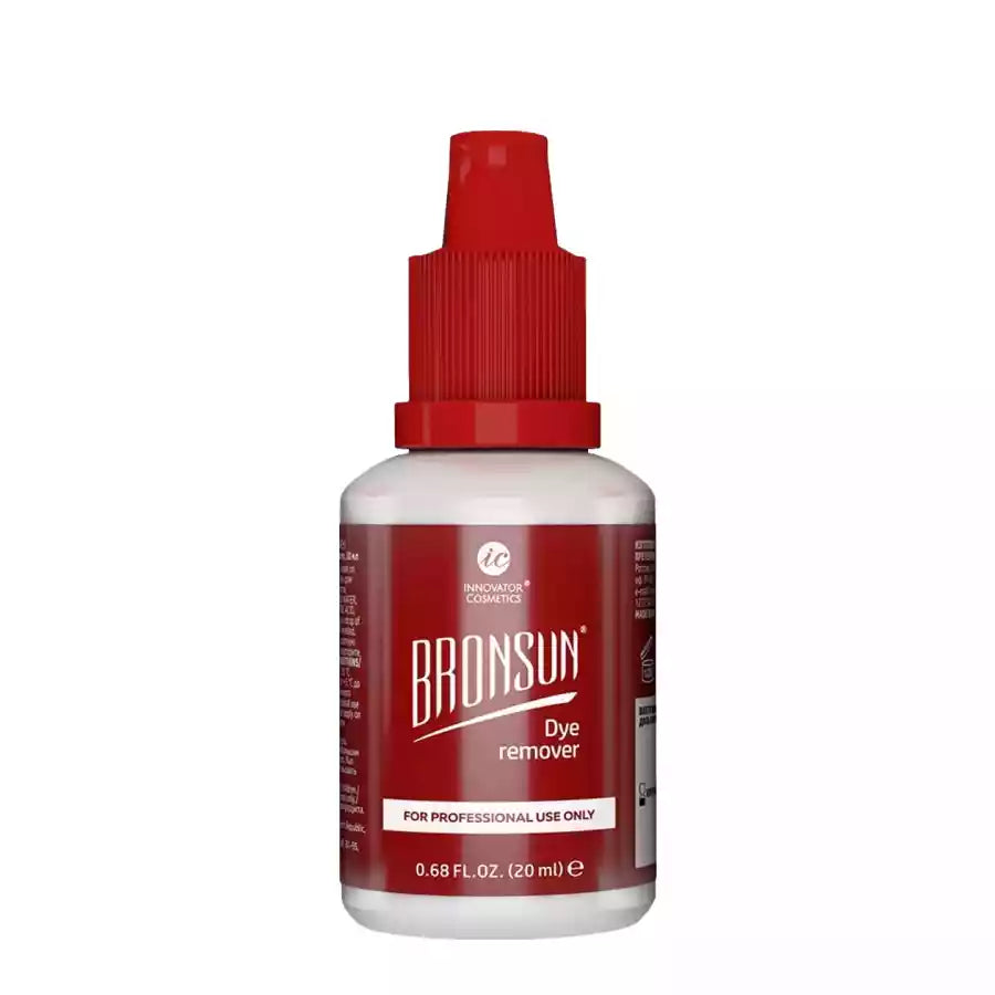 Remover for removing paint from skin BRONSUN Dye remover, 20ml.
