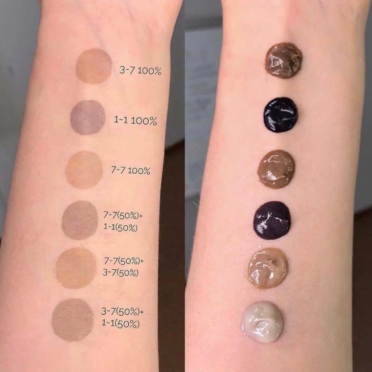 Eyebrow and eyelash dye LeviSsime shade 7-7 (light brown)